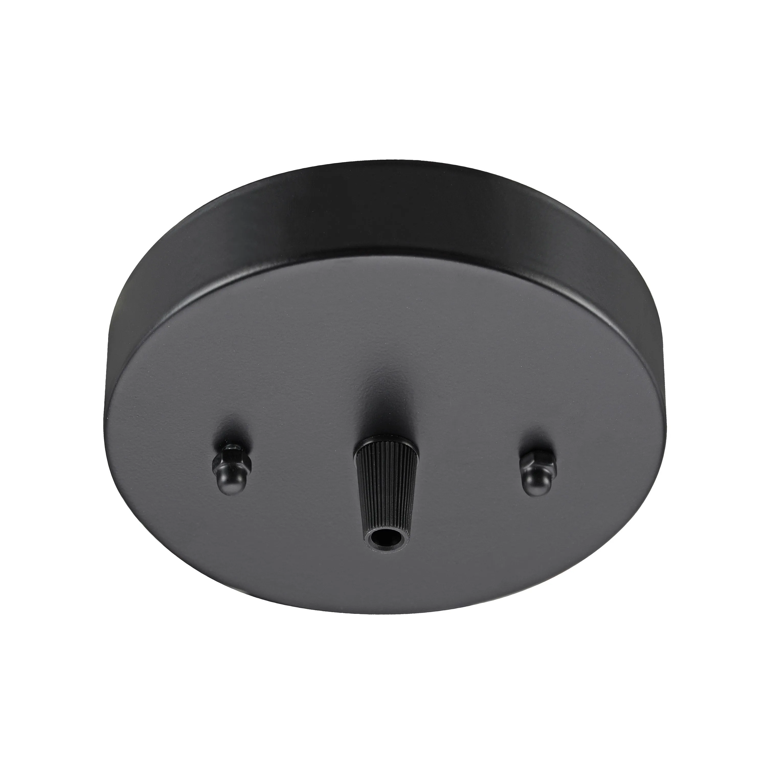 # 21512-1X Contemporary Fixture Canopy Kit, 5-1/8" Diameter, 7/16" Center Hole, Matte Black, 1 Sets/Pack