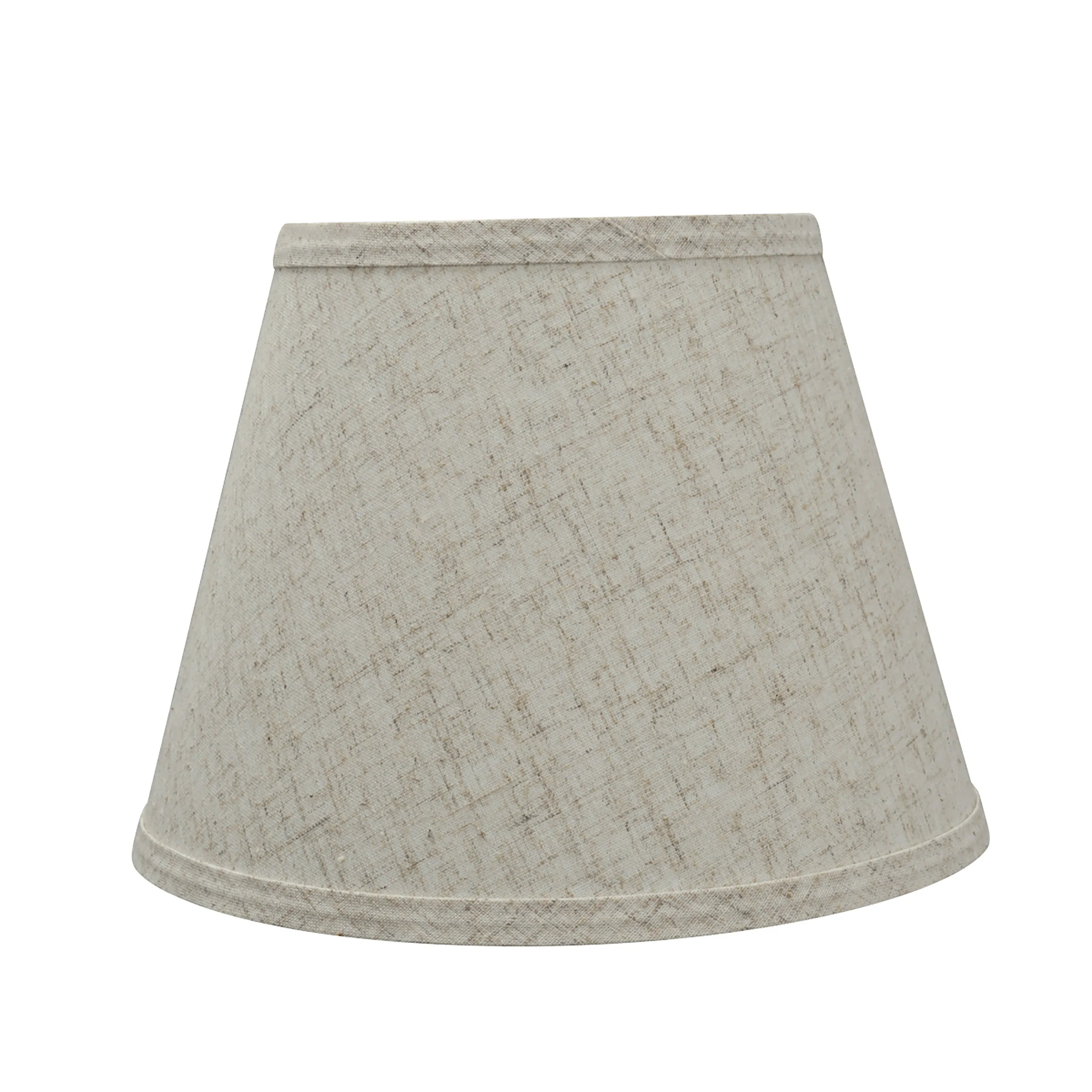 # 58851 Transitional Hardback Empire Shape UNO Construction Lamp Shade in Beige, 10" Wide (6" x 10" x 7 1/2")