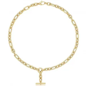 9ct Yellow Gold Hollow Necklace NK446