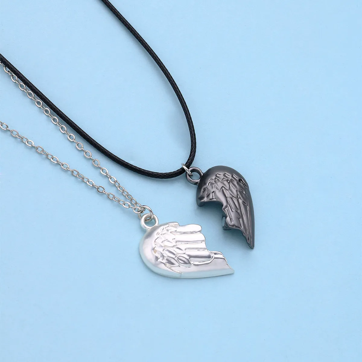 Angel Wings Magnetic Necklaces Gift for Couples