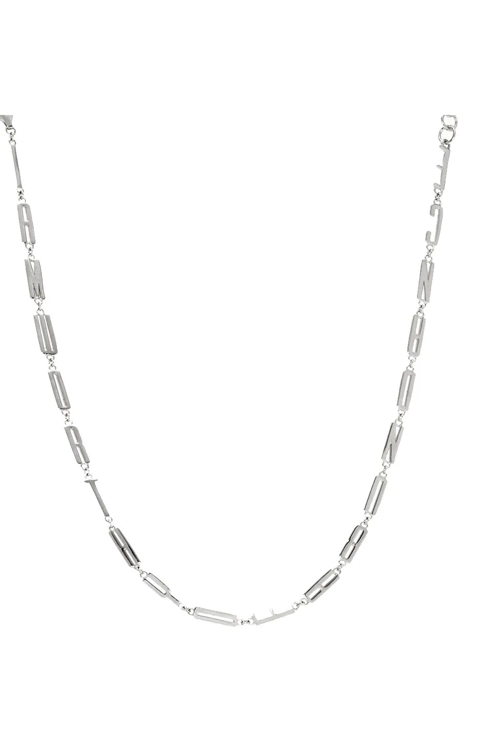 Awe Inspired I Am Worthy Of Abundance Sterling Silver Necklace