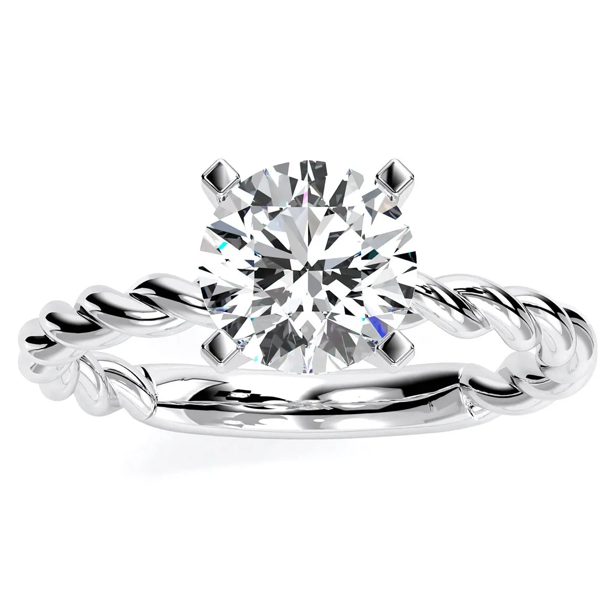 Balsam - Round Lab Diamond Engagement Ring (IGI Certified)