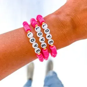 Beaded Love Bracelet