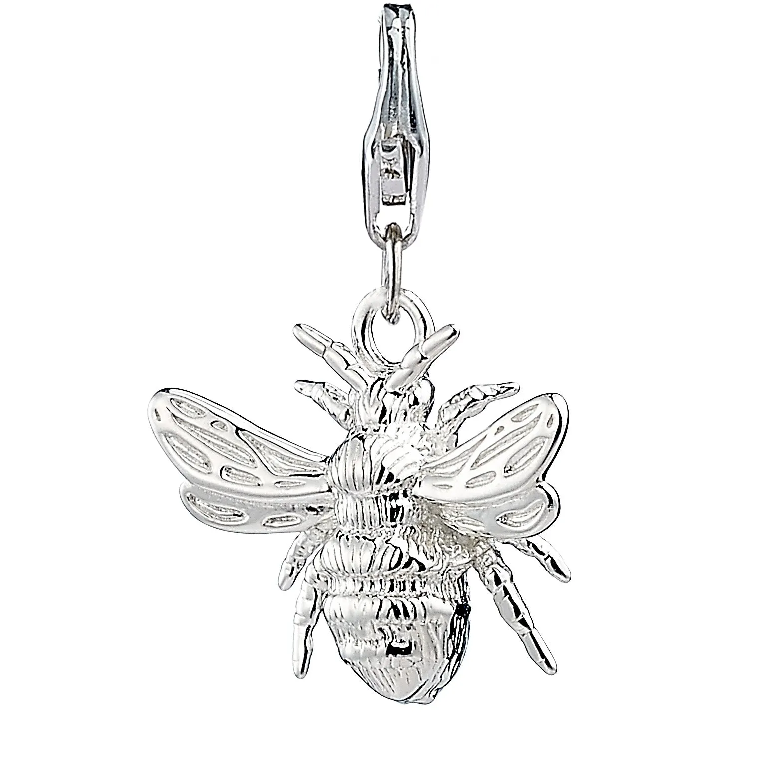 Bee Silver Charm