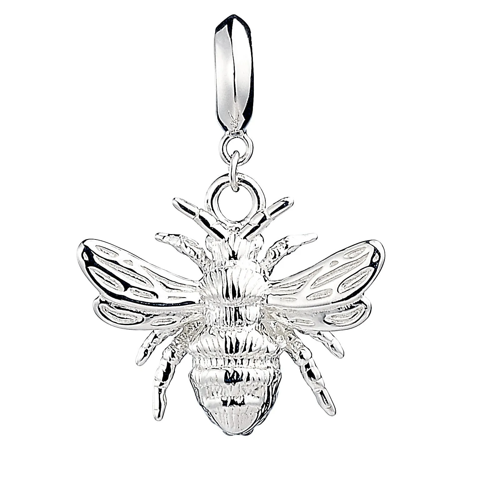 Bee Silver Charm