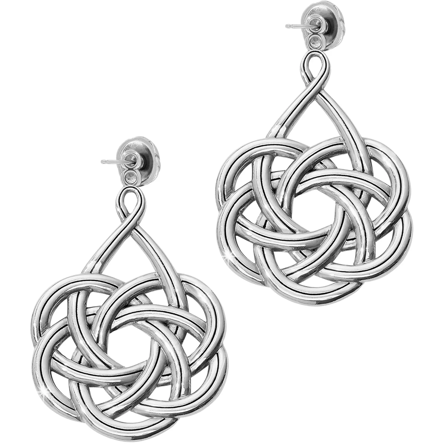 Brighton Interlok Convertible Post Drop Earrings