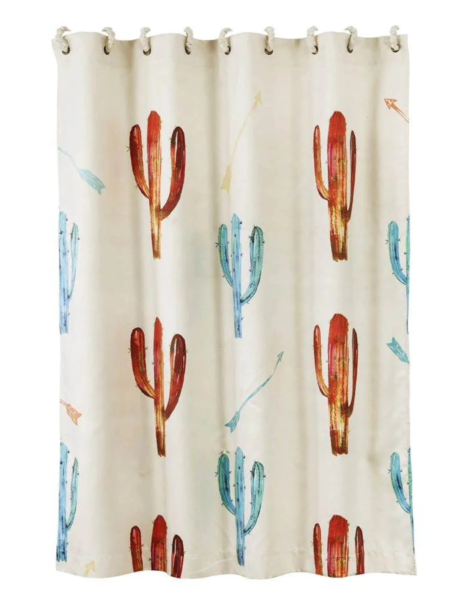 Cactus & Arrow Shower Curtain