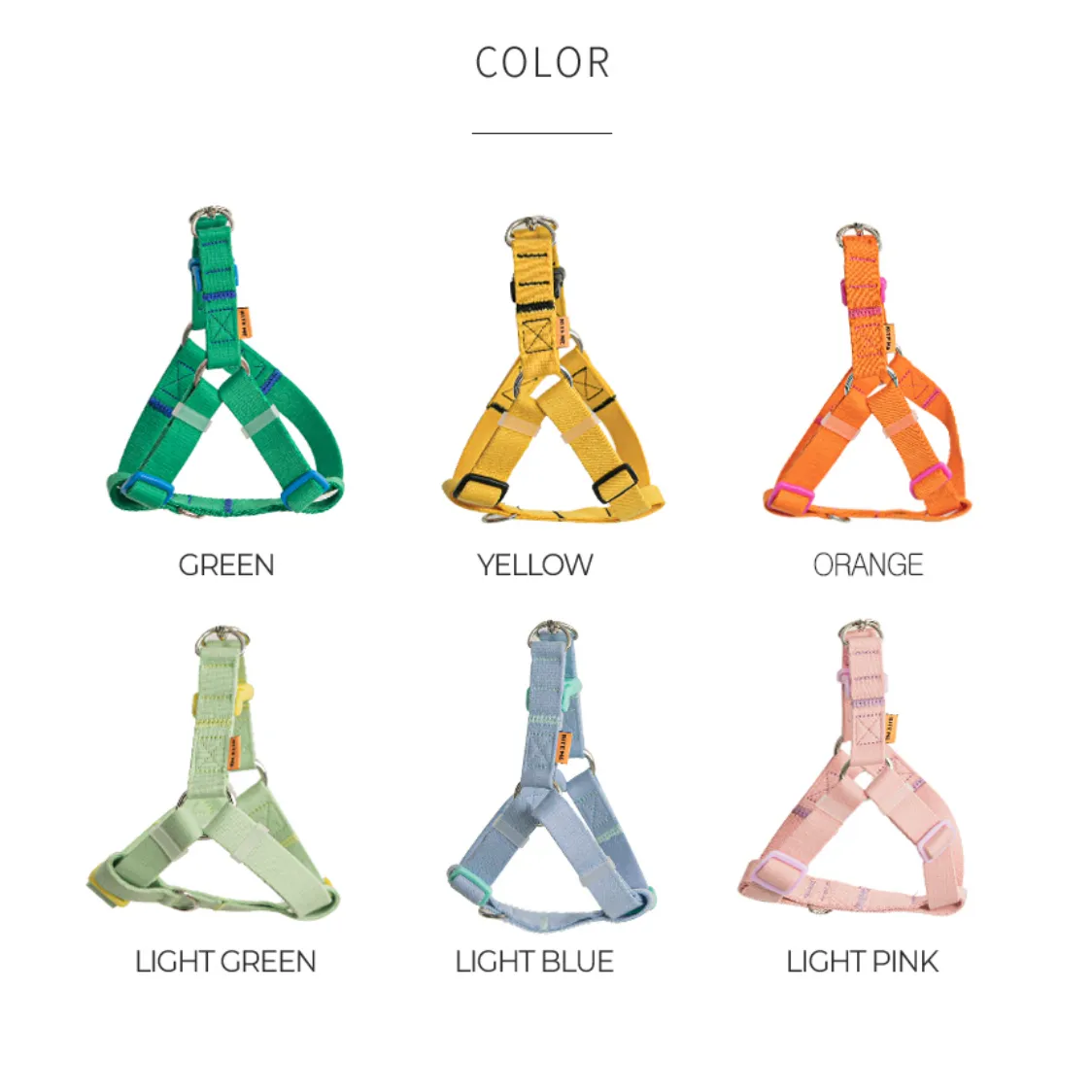 Candy Crayon Harness - Light Blue