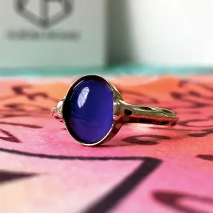 Concave-convex Mood ring