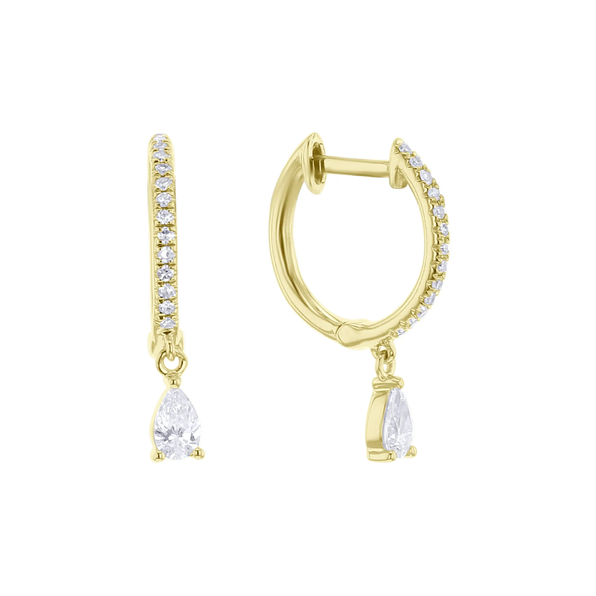 Diamond Falls Drop Earrings