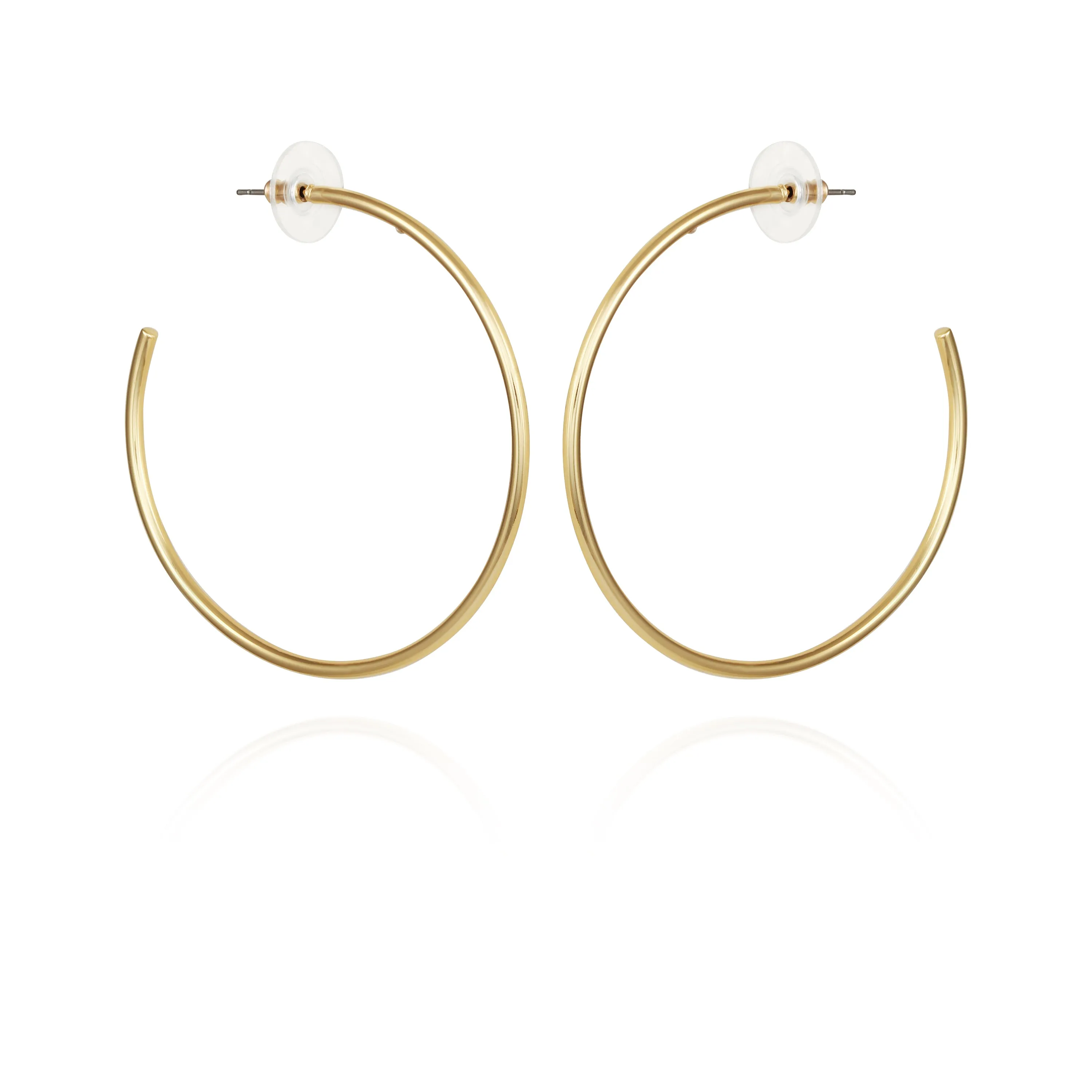 Extra Large Open Hoop Earrings