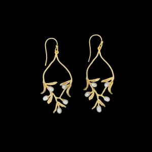 Fine Night Willow Earrings - Wire Drop