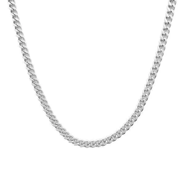 Fiona Thick Curb Chain Necklace