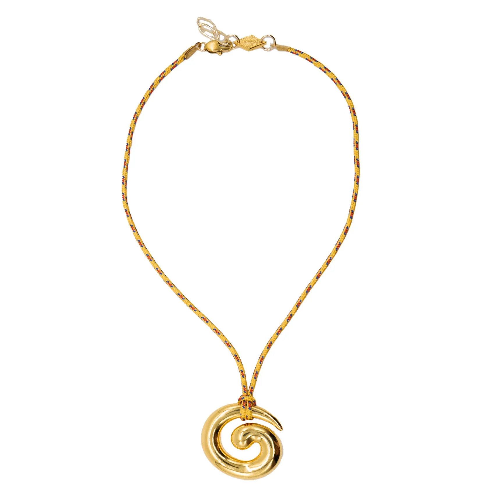 Gold Swirl Necklace