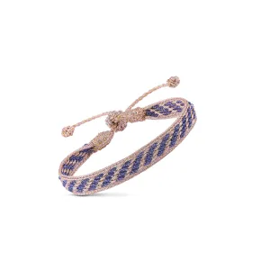 Izy n°2 Bracelet in Rose Gold Lavender Grey