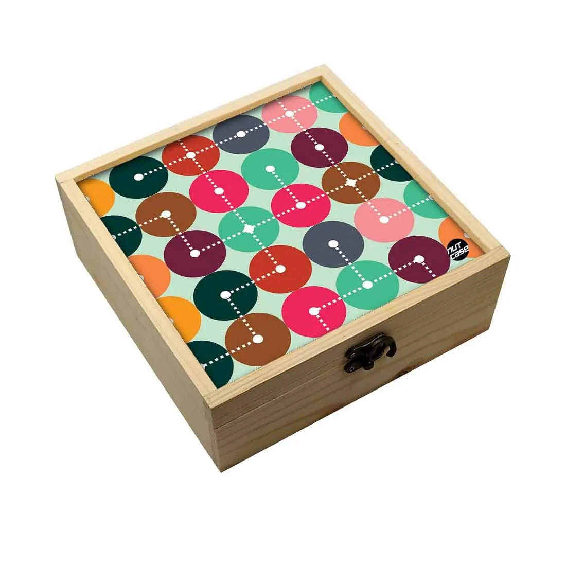 Jewellery Box Makepup Organizer -  Circle Code Map