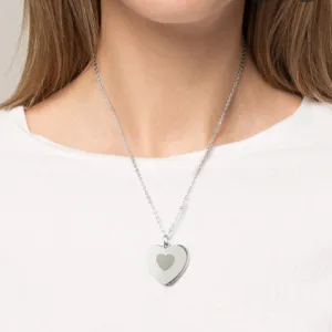 Jewellery - Necklace - Heart Locket with Hidden Photo