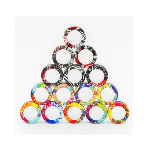 Magnetic Finger Rings Various Designs 3Pce