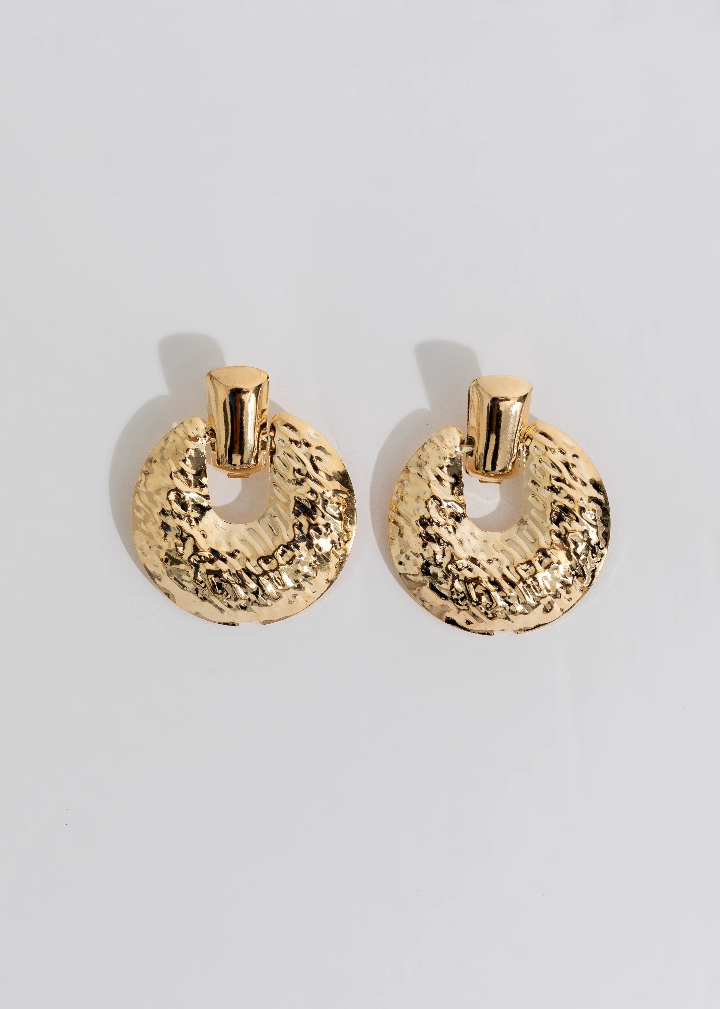 Make No Promises Earrings Gold