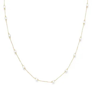 MELINDA MARIA | Perfect Pearl Infinity Necklace