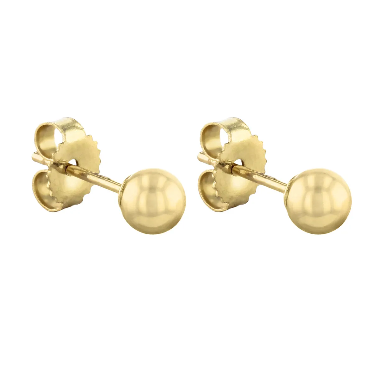 Mizuki 4mm Ball Stud Earrings