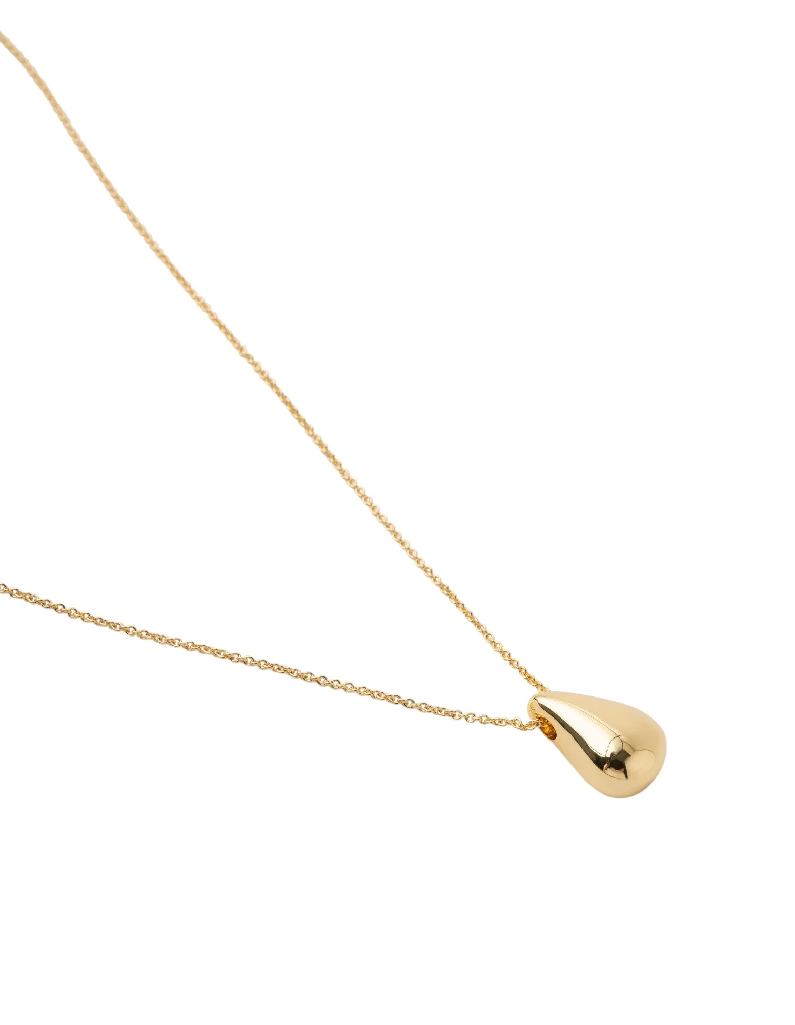 Mocha Mini Luna Necklace- Gold