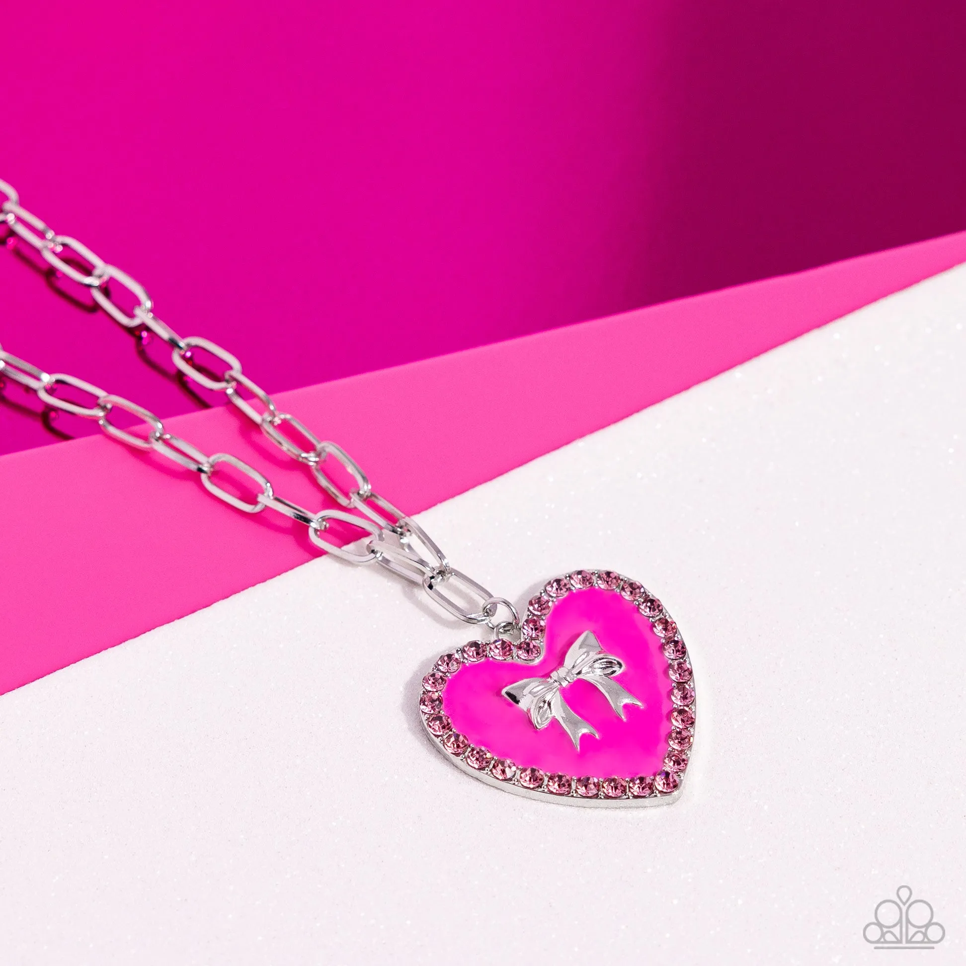 Necklaces Romantic Gesture - Pink VDAY V135