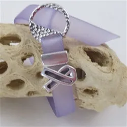 Orchid Awareness Bracelet Buckle Clasp Unisex