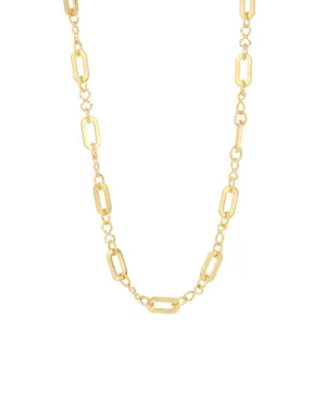 Oval Link Chain Necklace