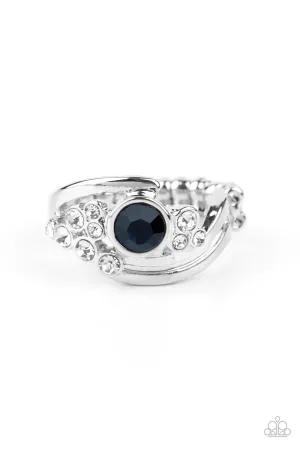 Paparazzi Ring ~ GLOW a Fuse - Blue