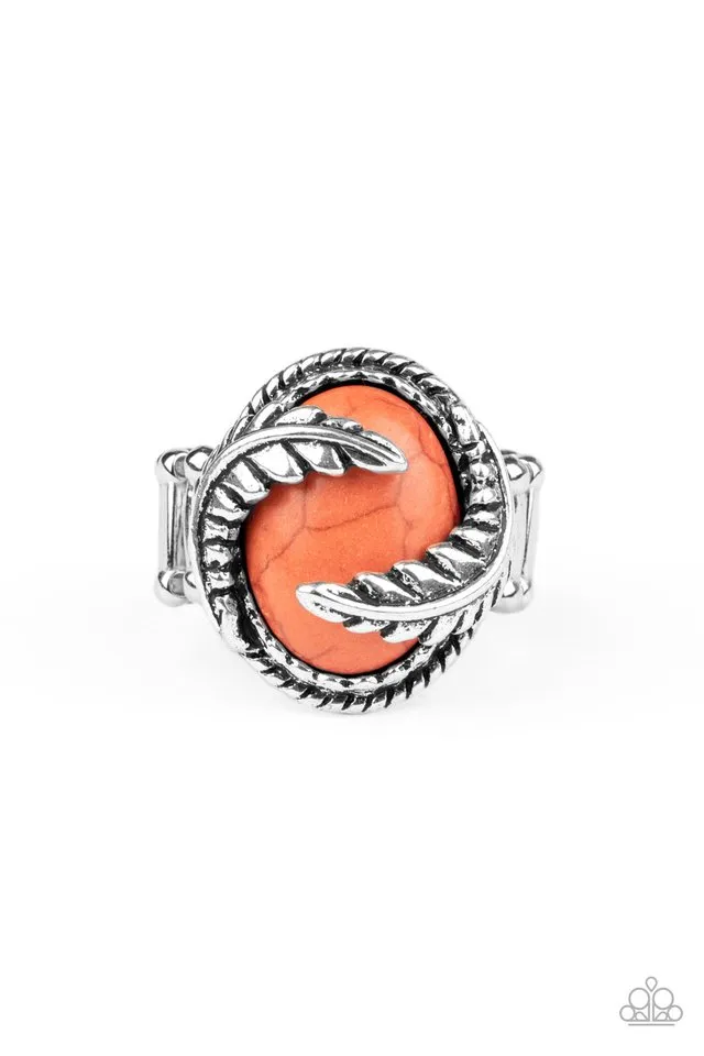 Paparazzi Ring ~ Palm Panache - Orange