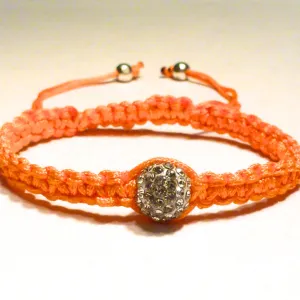 Pave Bracelet - Orange