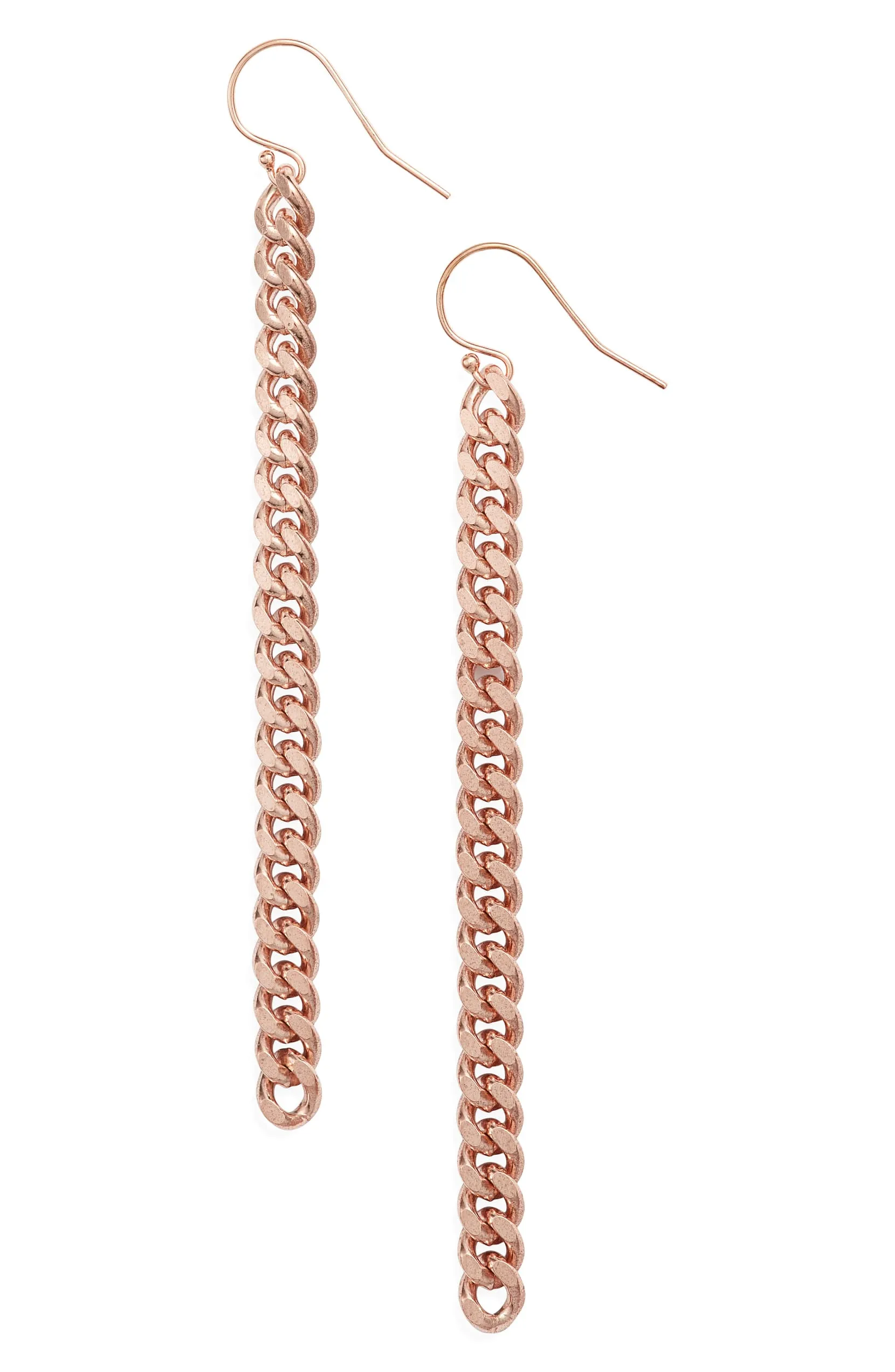 Petite Classic Chain Drop Earrings | More Colors Available