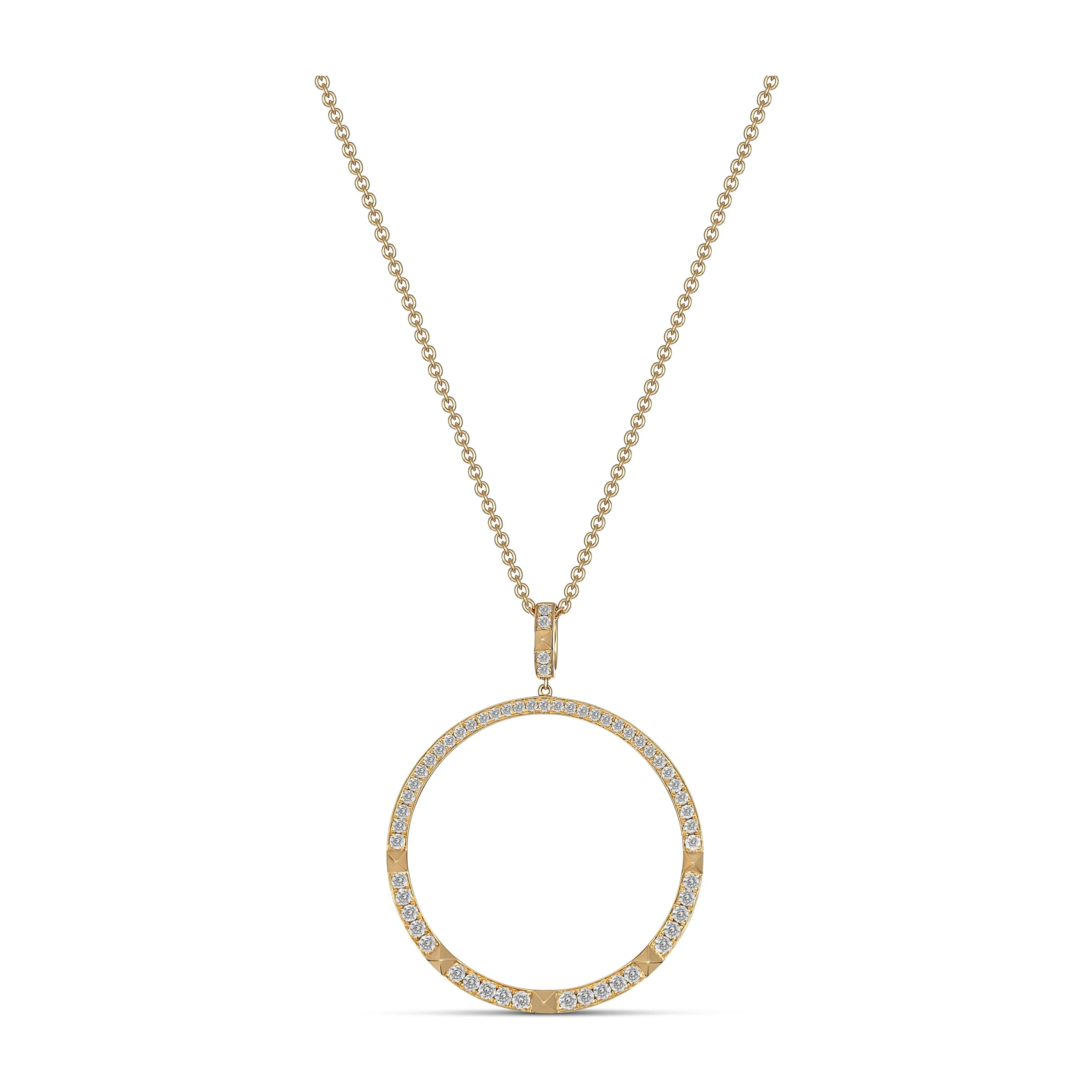 R.08® Pendant Necklace | Yellow Gold