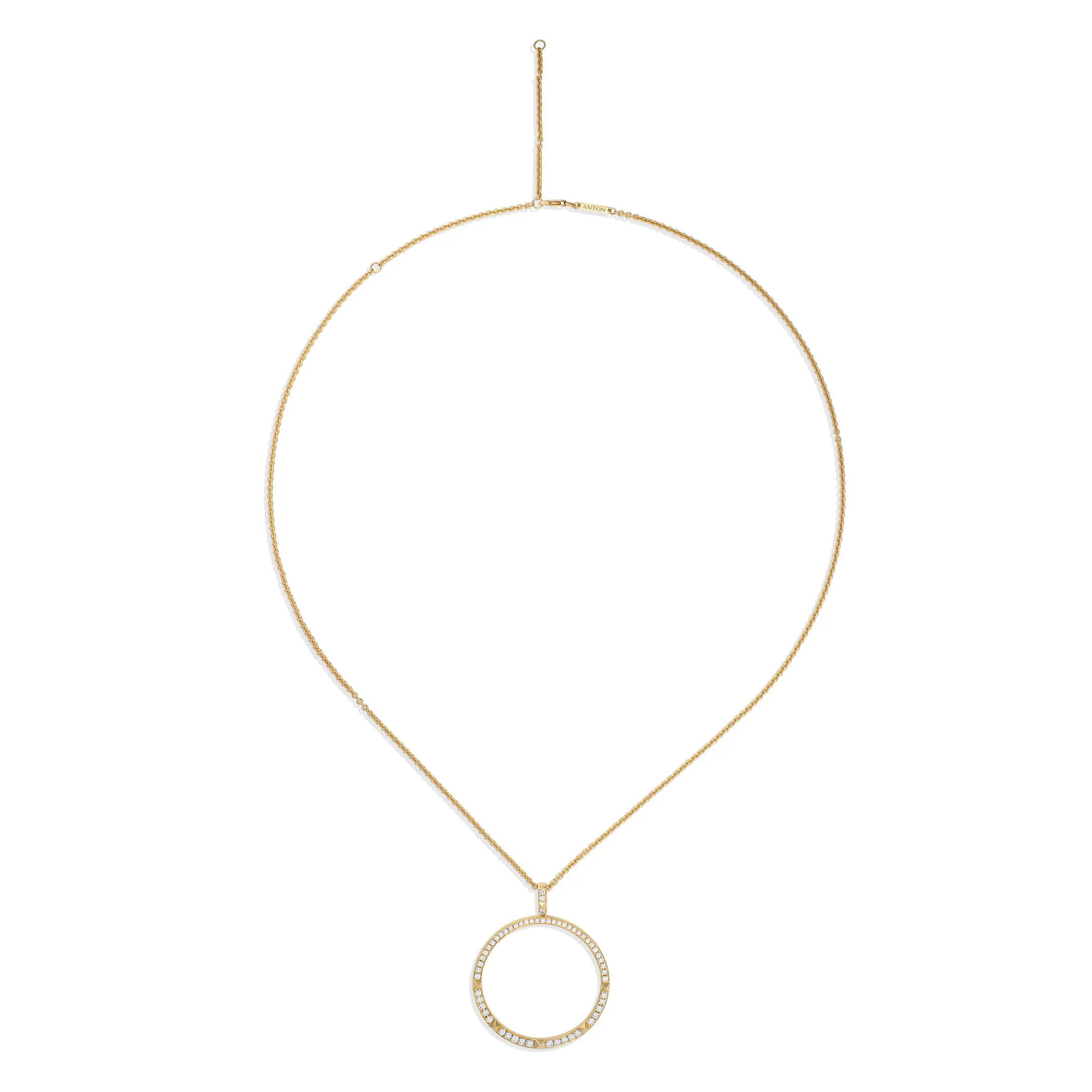 R.08® Pendant Necklace | Yellow Gold