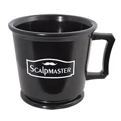 Scalpmaster Rubberized Professional Shaving Mug