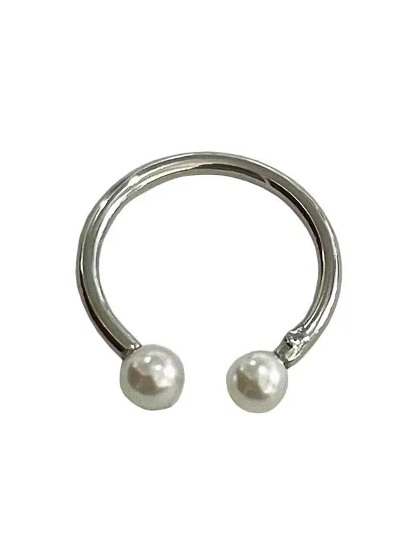 Simple Casual Chic Normcore Beads Ring