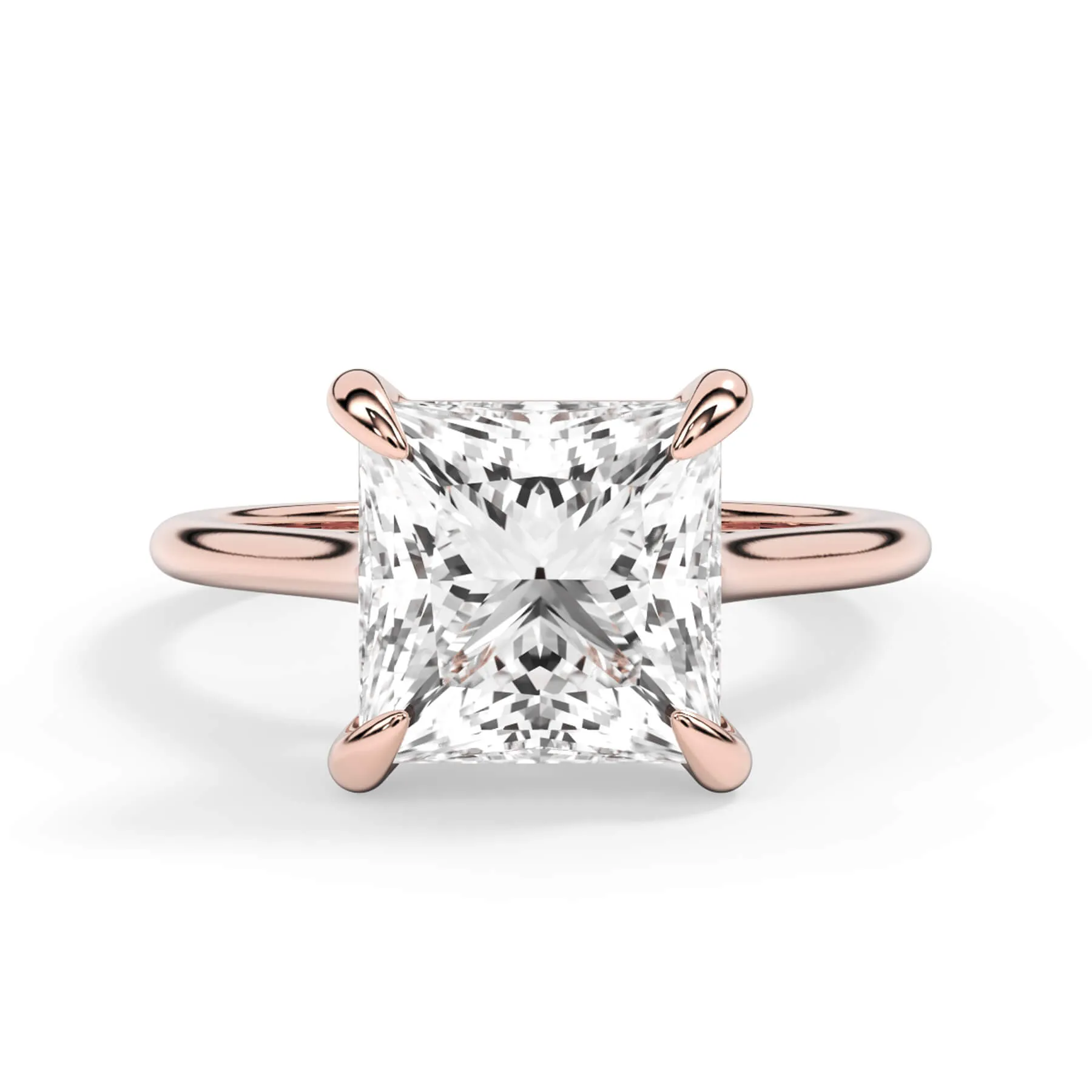 Simple Solitaire Engagement Ring