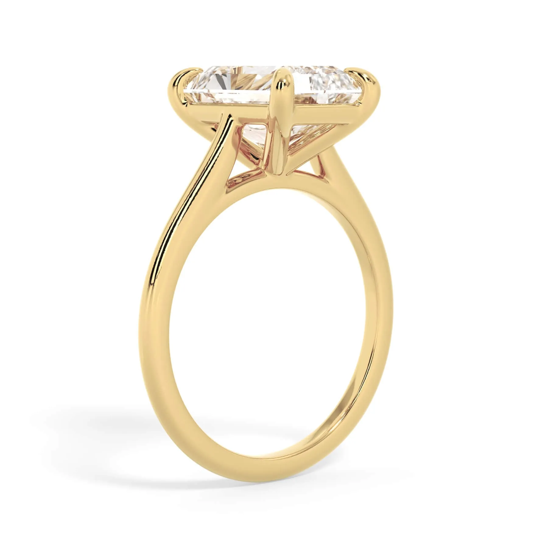 Simple Solitaire Engagement Ring