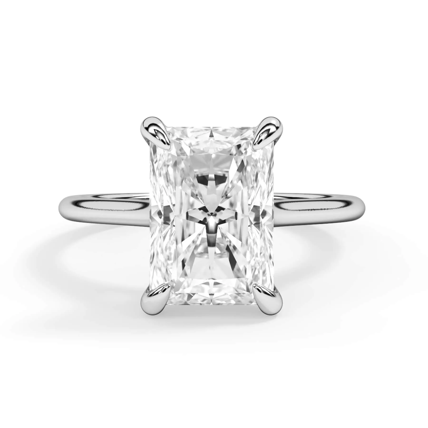 Simple Solitaire Engagement Ring