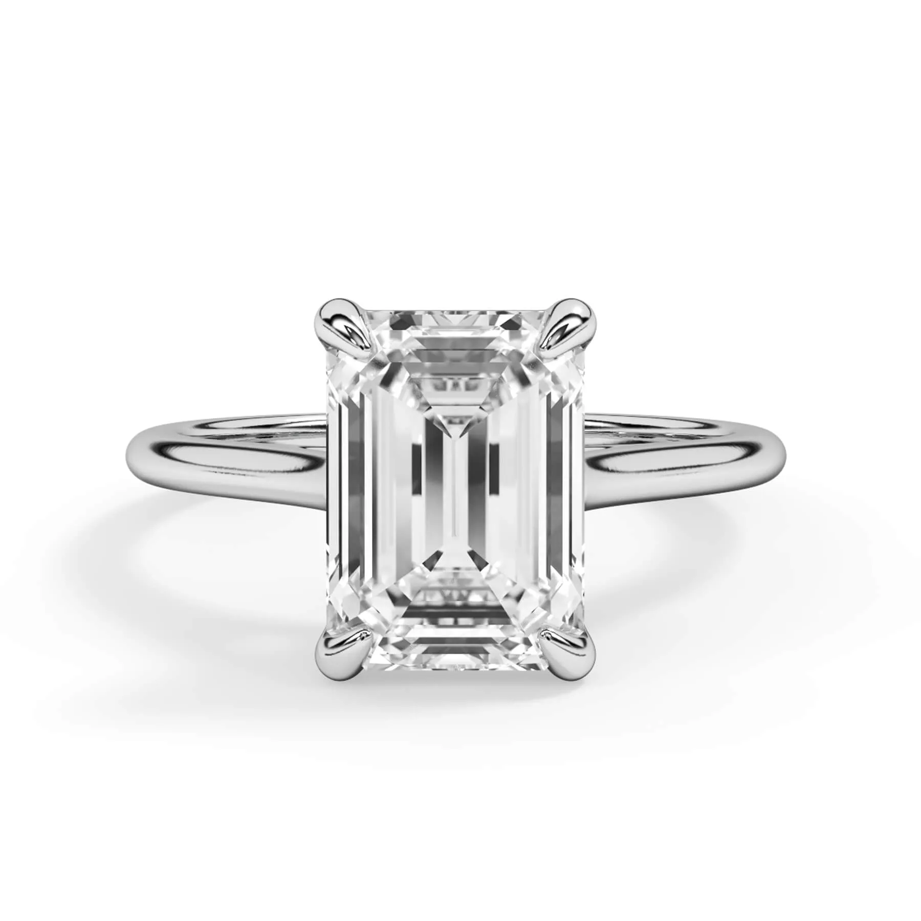 Simple Solitaire Engagement Ring