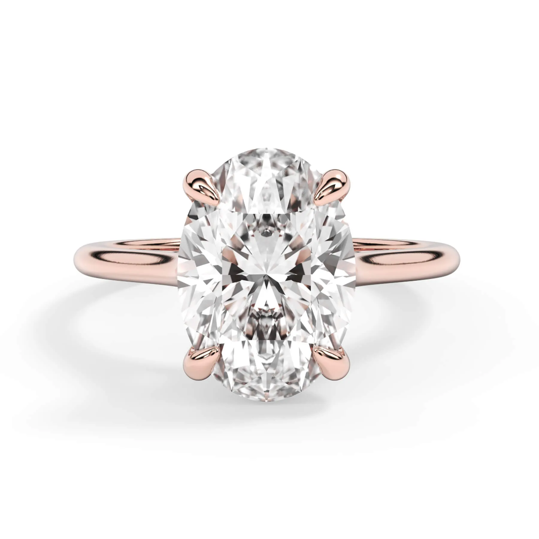 Simple Solitaire Engagement Ring