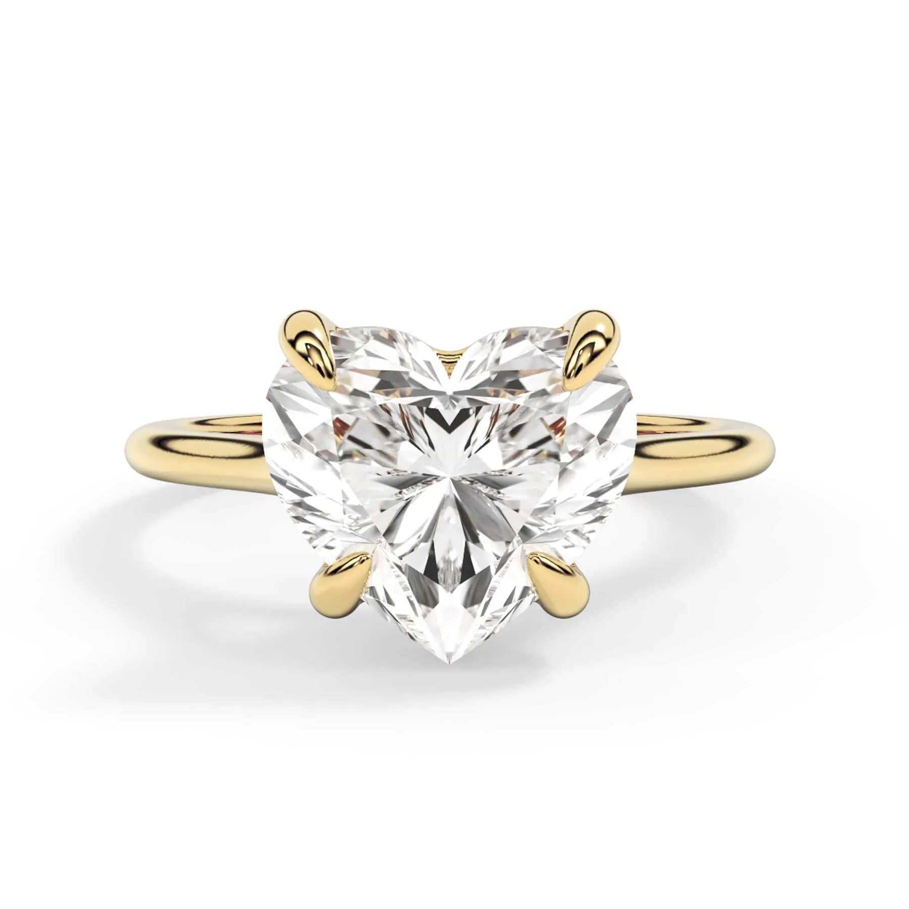 Simple Solitaire Engagement Ring