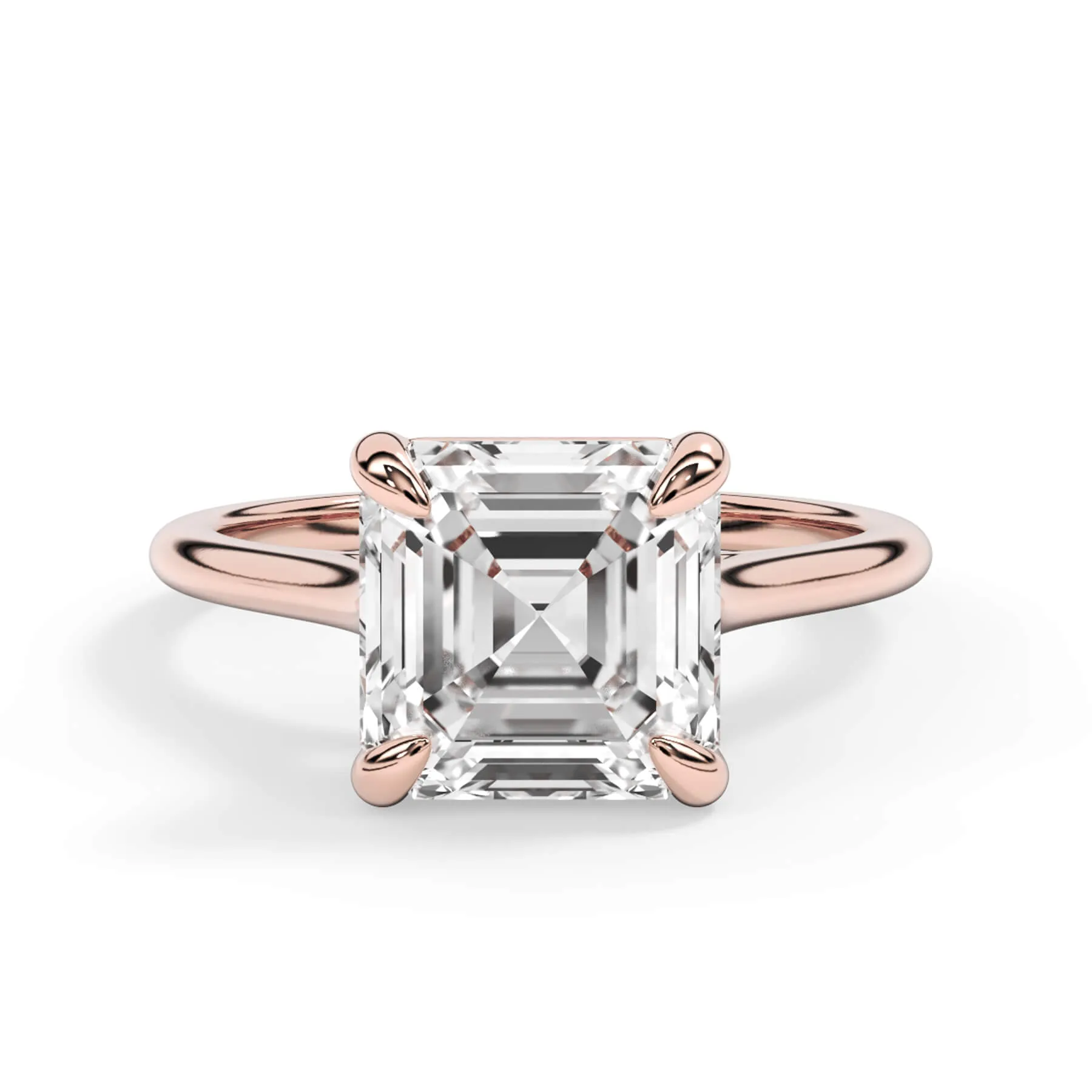 Simple Solitaire Engagement Ring