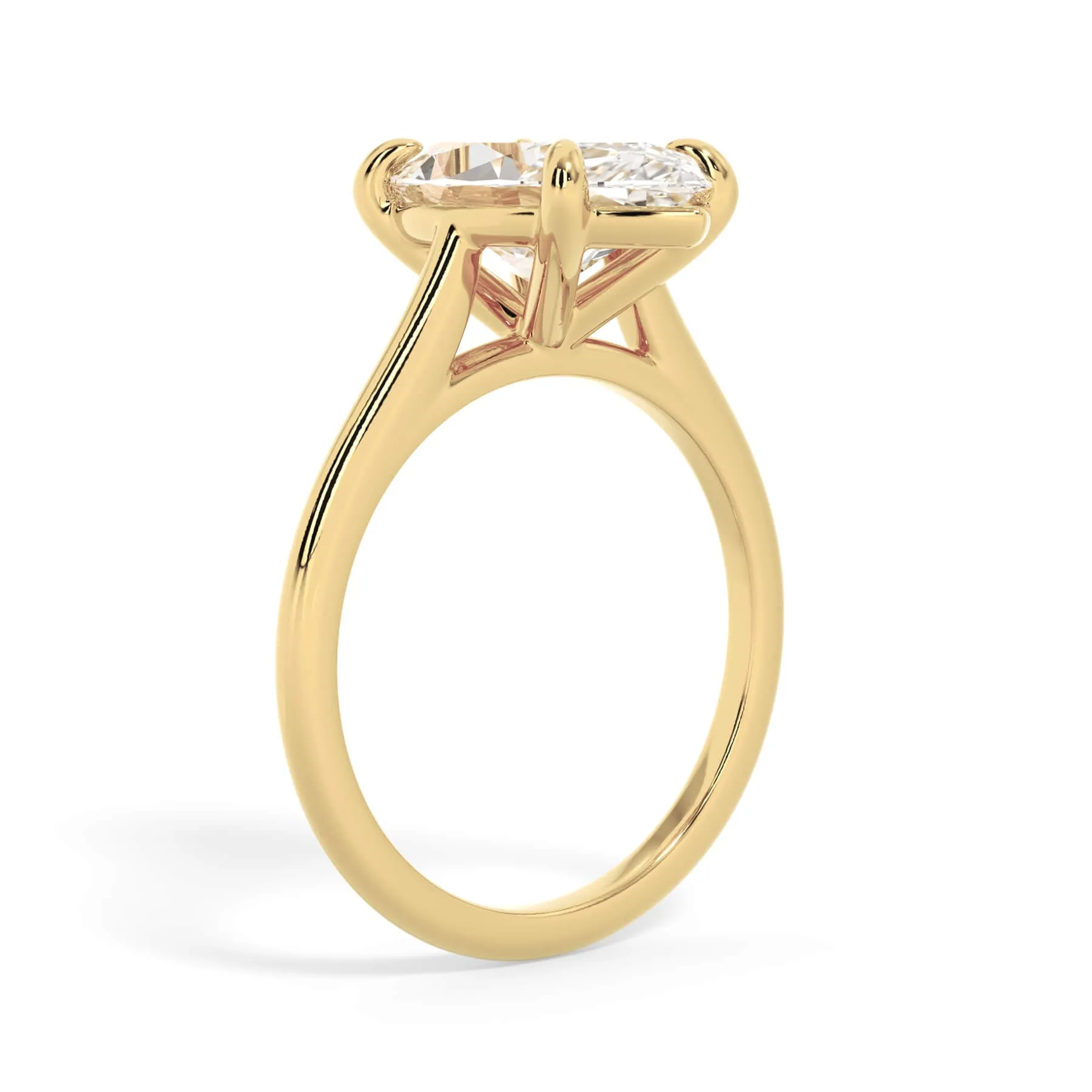 Simple Solitaire Engagement Ring