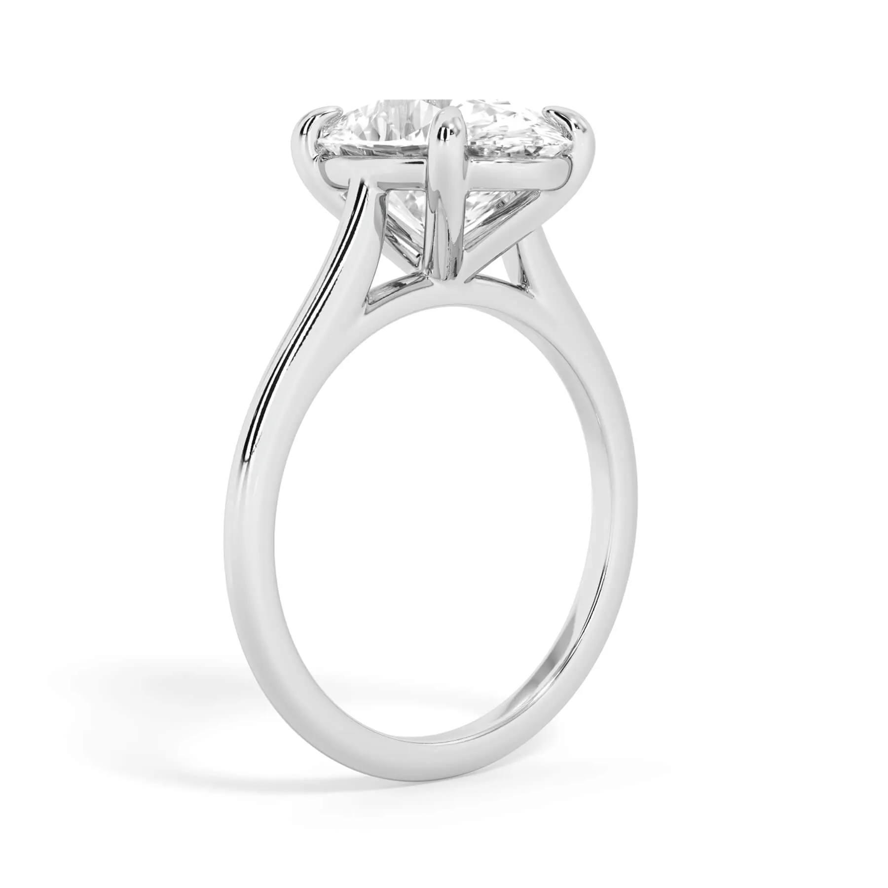 Simple Solitaire Engagement Ring