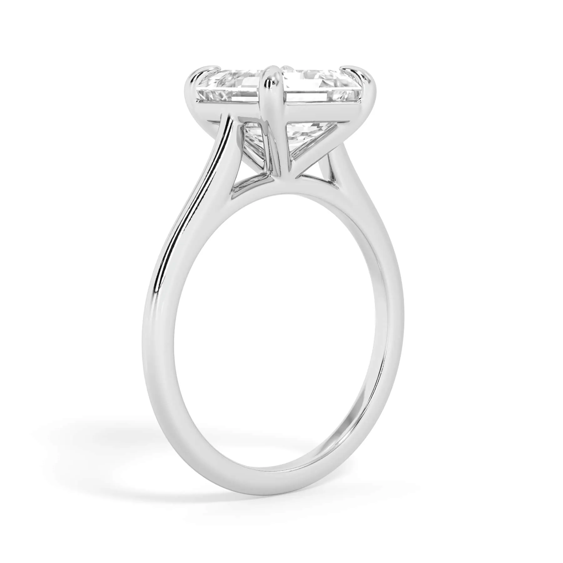 Simple Solitaire Engagement Ring