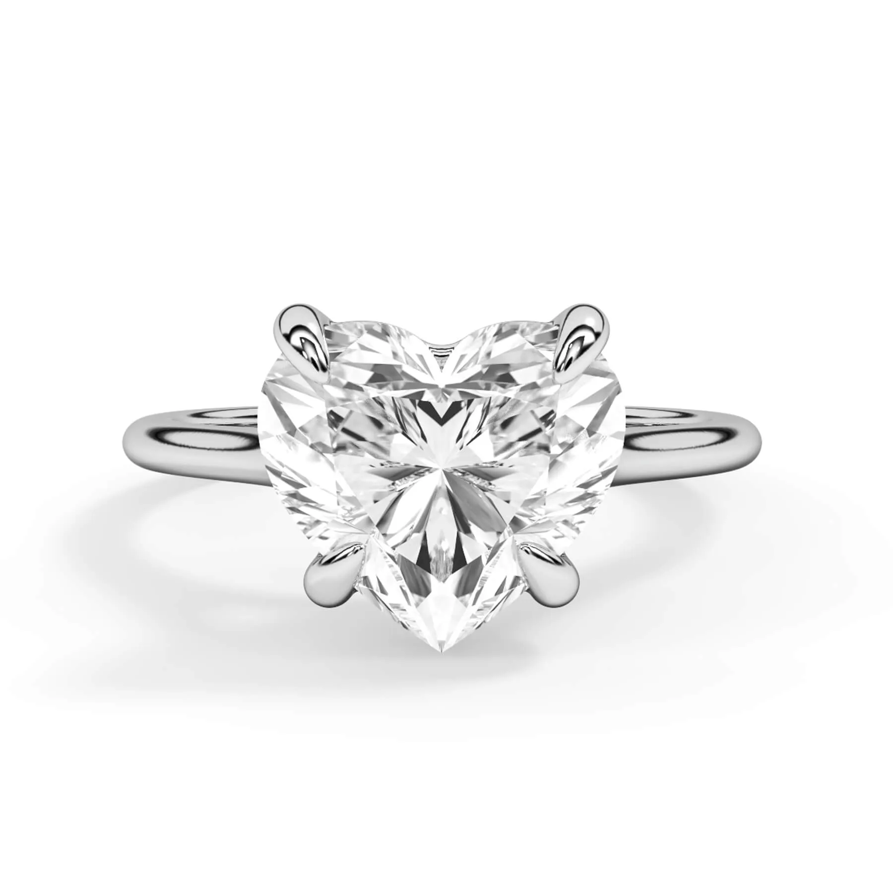 Simple Solitaire Engagement Ring