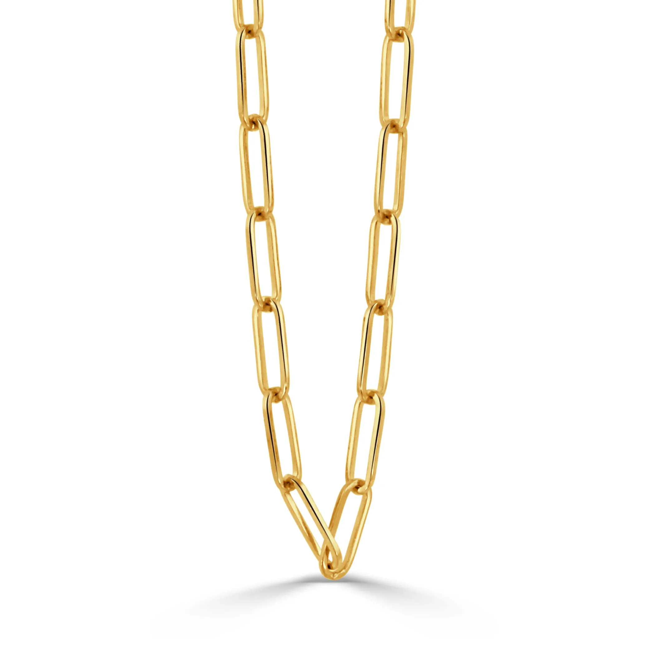 Small Paper Clip 18" Chain