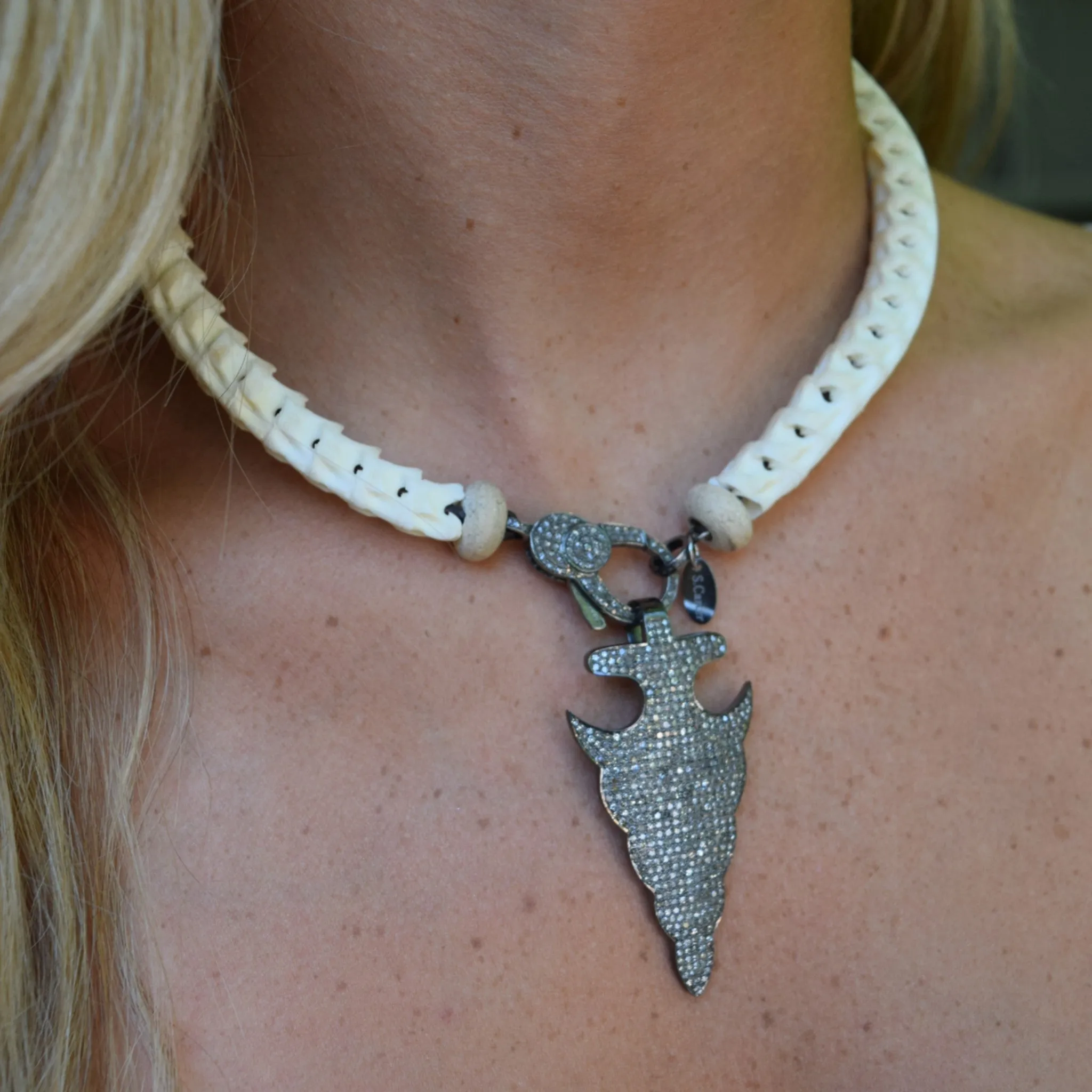 Snake Vertebrae Necklace